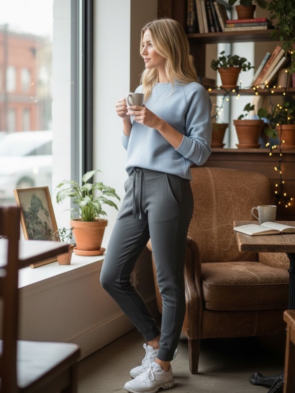 Lululemon Ready to Rulu 7/8 Jogger Pants Graphite Grey 2 Soft Cozy athleisure